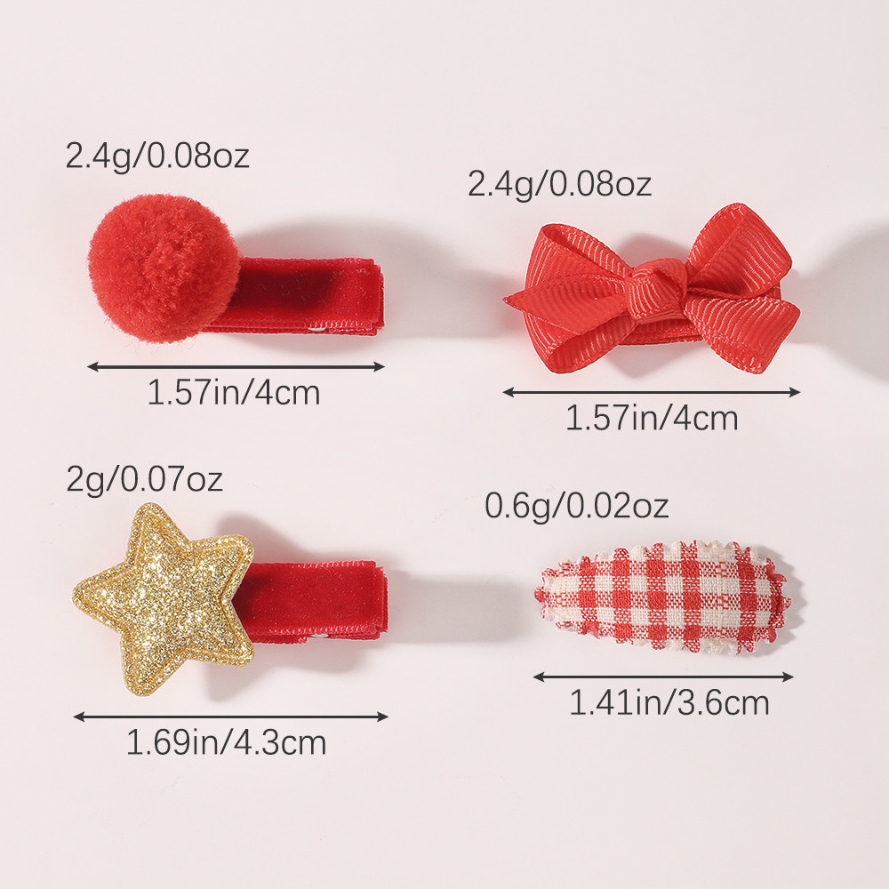 Holiday Kids Hair Pins 10Pcs C - огляд і ціна Christmas Throw Blanket