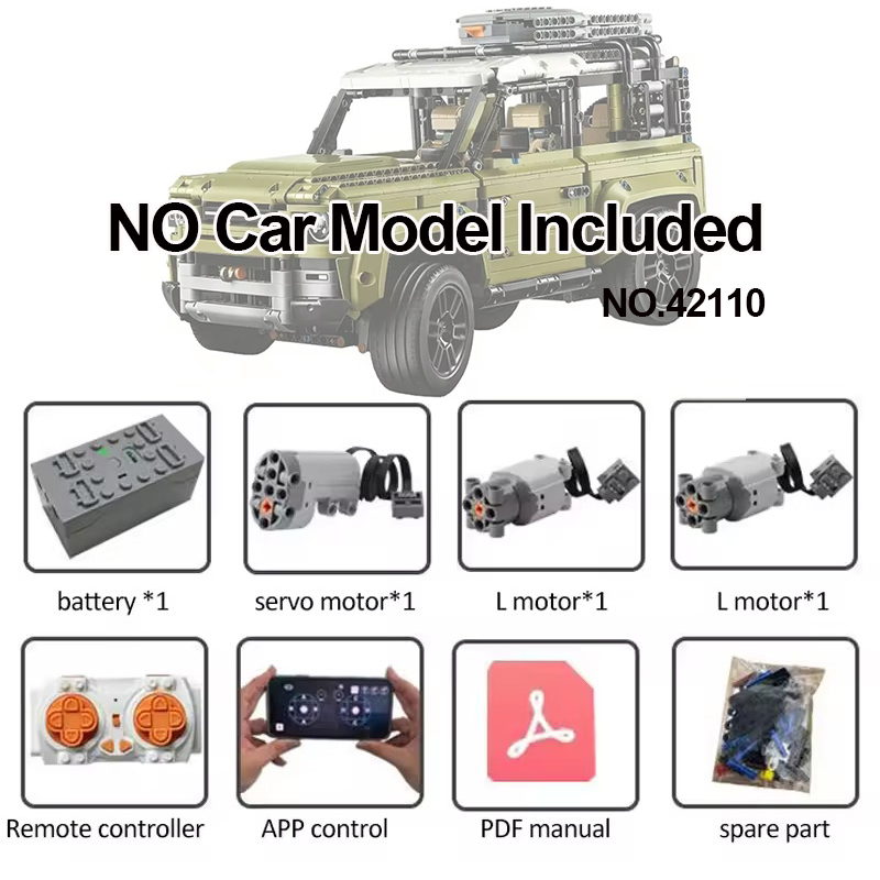 Technical RC Modification Moto - огляд і ціна Lego Set Technic