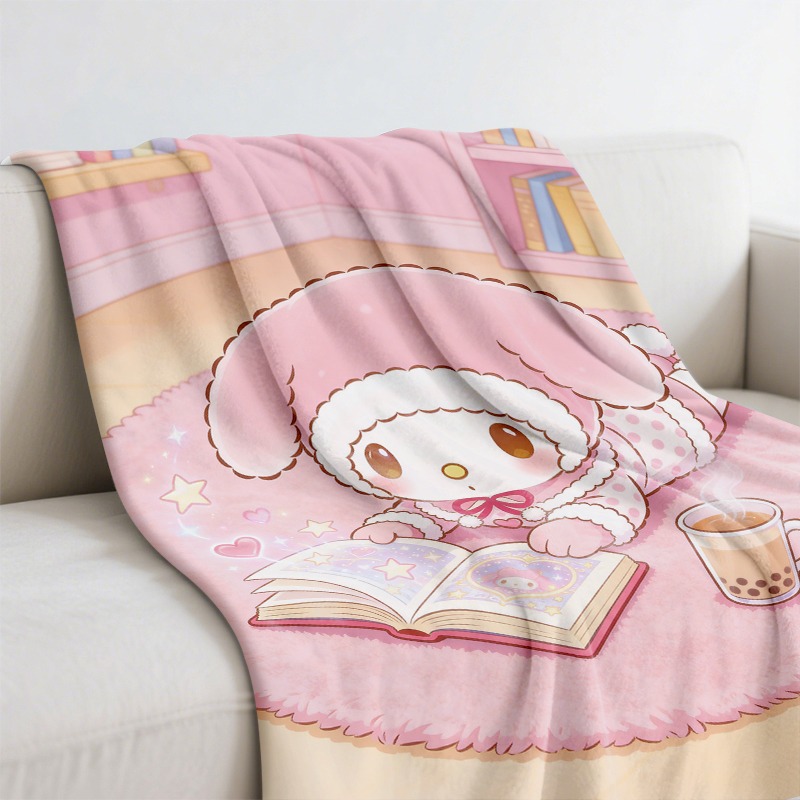 Sanrio Blanket Cozy Pink Flann - огляд і ціна Christmas Throw Blanket
