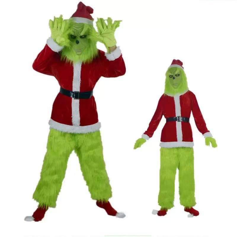 Merry Christmas Grinch Cosplay - огляд і ціна Santa Hat Plush