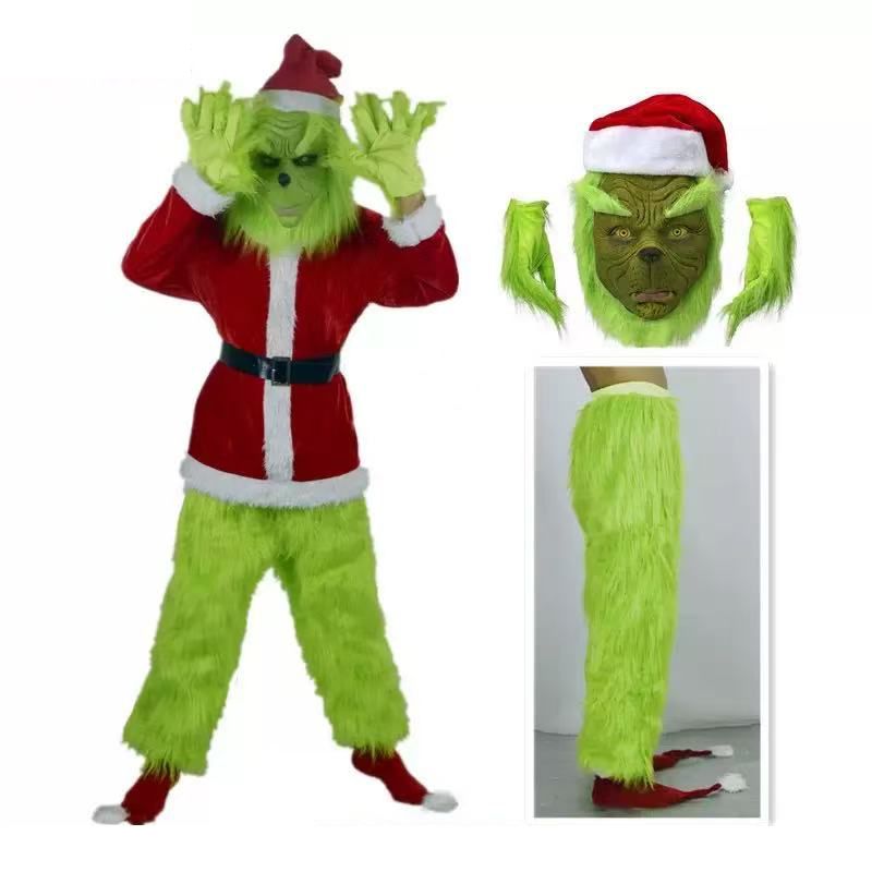 Merry Christmas Grinch Cosplay - огляд і ціна Santa Hat Plush