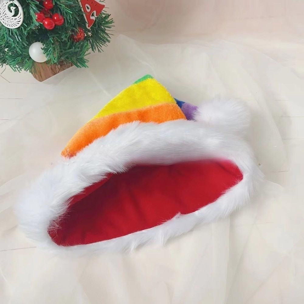 Simple Stripe Plush Christmas  - огляд і ціна Santa Hat Plush