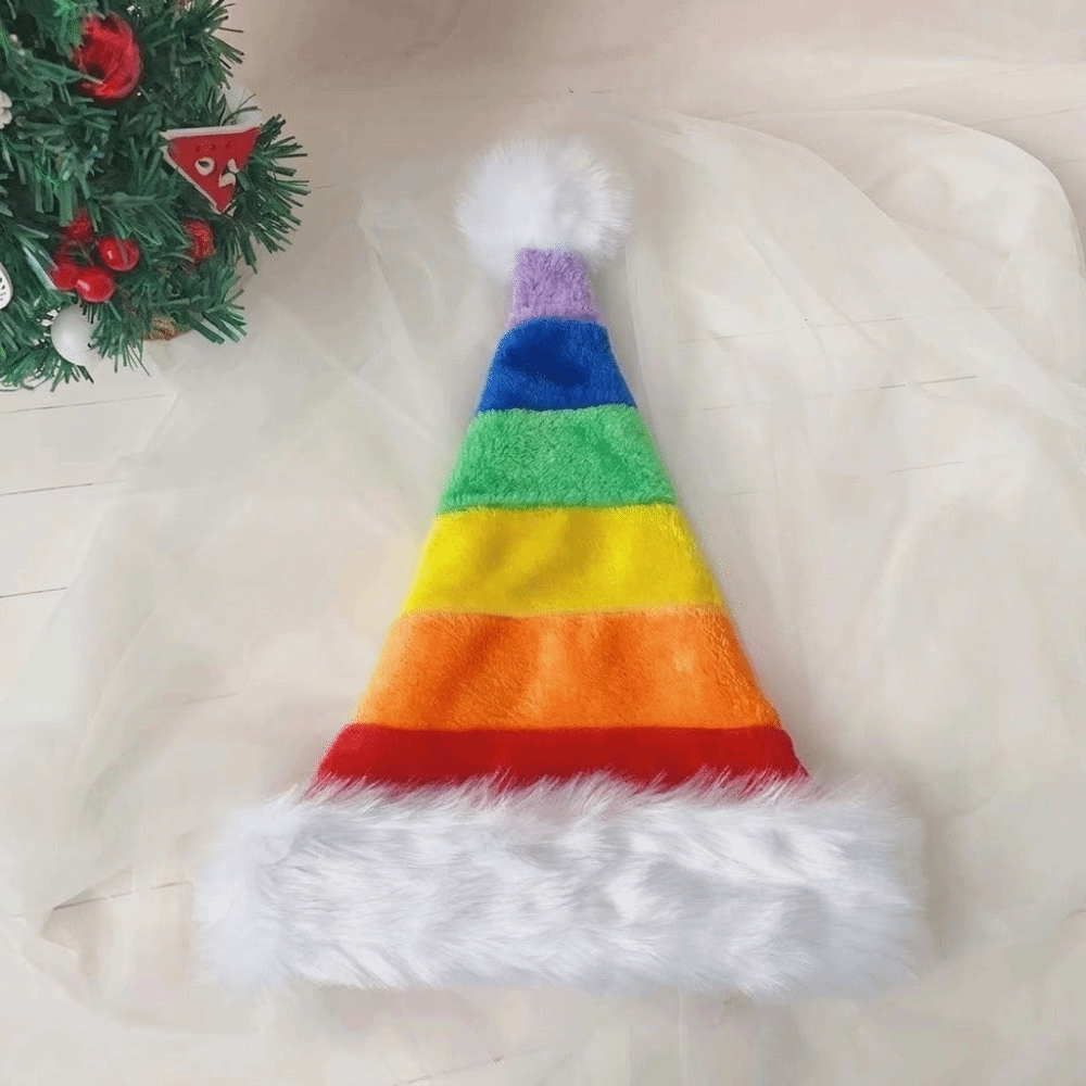 Simple Stripe Plush Christmas  - огляд і ціна Santa Hat Plush