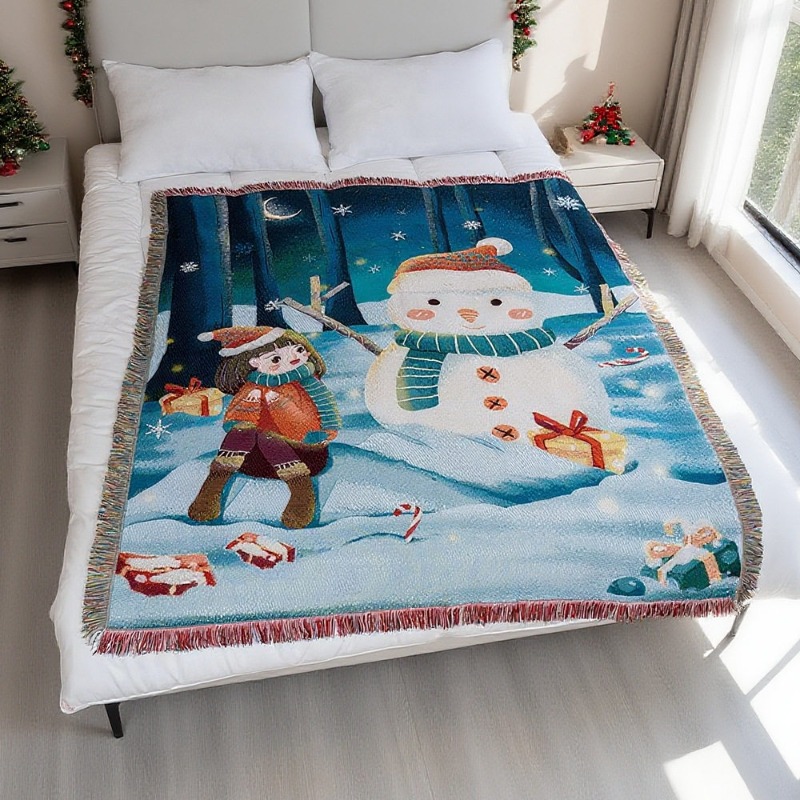 2026 New Christmas Tapestry Wa - огляд і ціна Christmas Throw Blanket