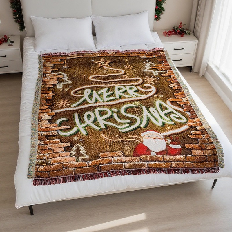 2026 New Christmas Tapestry Wa - огляд і ціна Christmas Throw Blanket