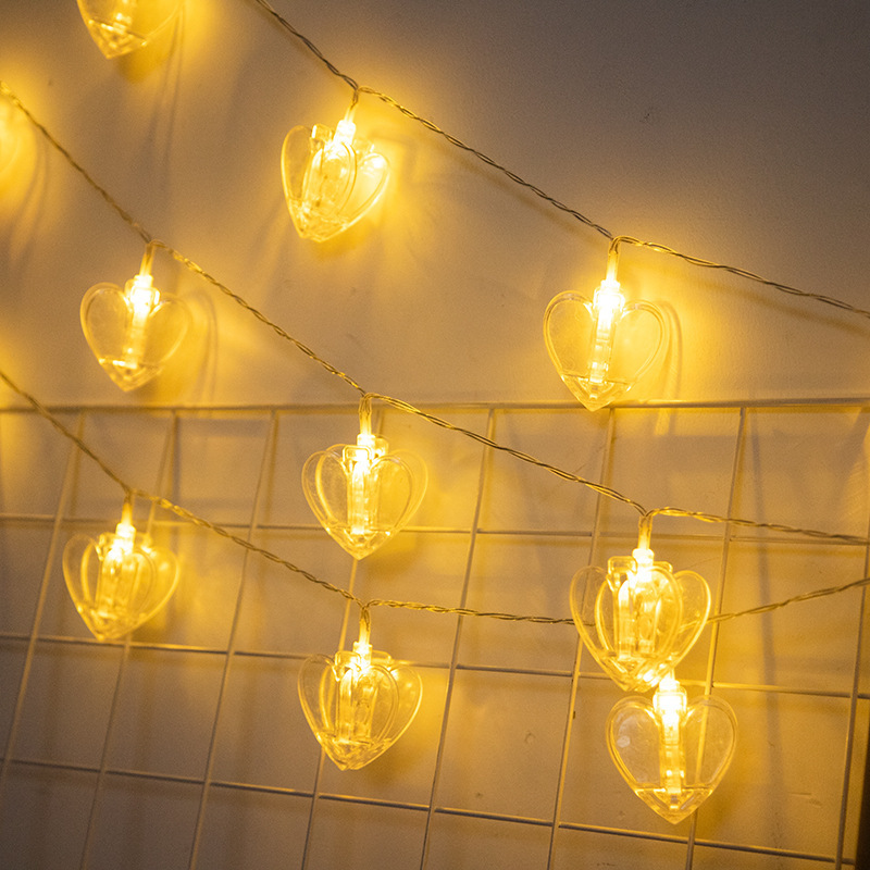 Heart Shape String Lights, War - огляд і ціна Led Fairy String Lights