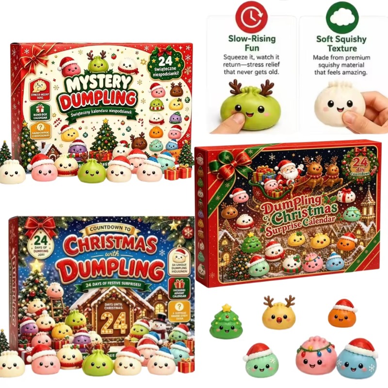 Christmas Squishy Advent Calen - огляд і ціна Advent Calendar Gift