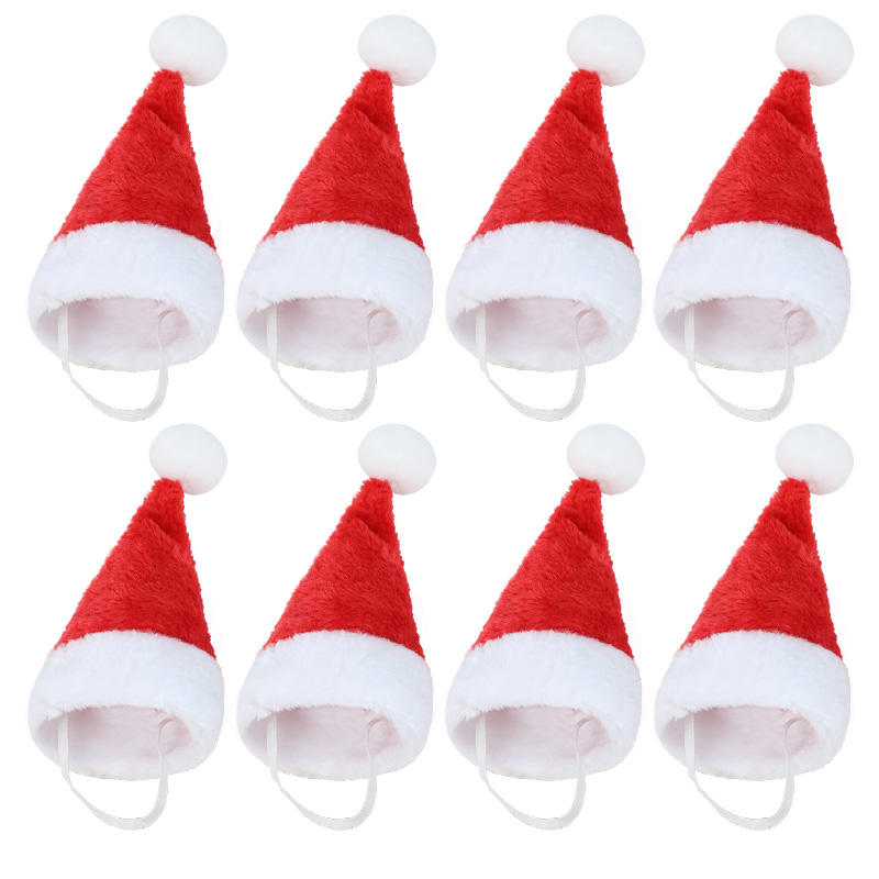 Christmas Pet Santa Hat Red Pl - огляд і ціна Santa Hat Plush