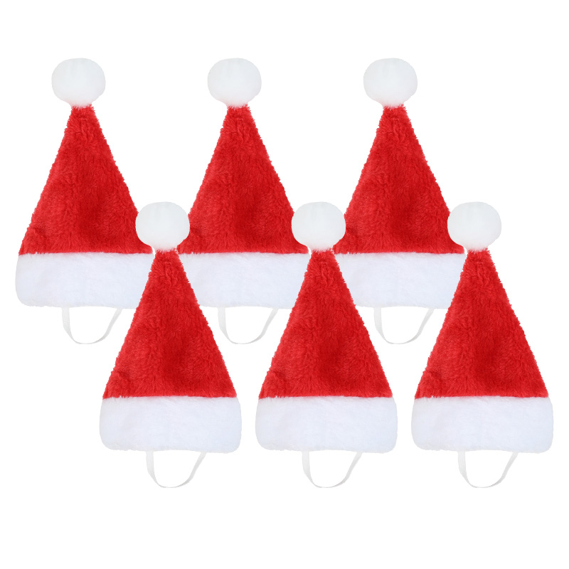 Christmas Pet Santa Hat Red Pl - огляд і ціна Santa Hat Plush