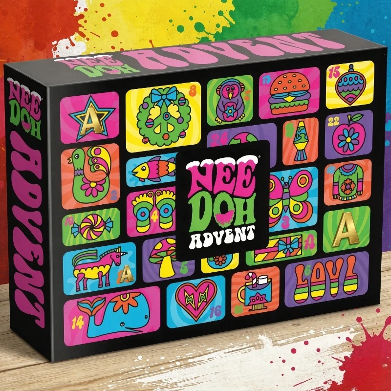 2026 NeeDoh Advent Calendar, 3 - огляд і ціна Advent Calendar Gift