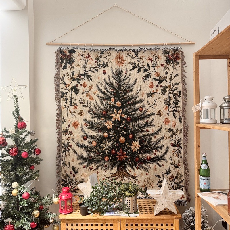 2026 New Christmas Tapestry Wa - огляд і ціна Christmas Throw Blanket