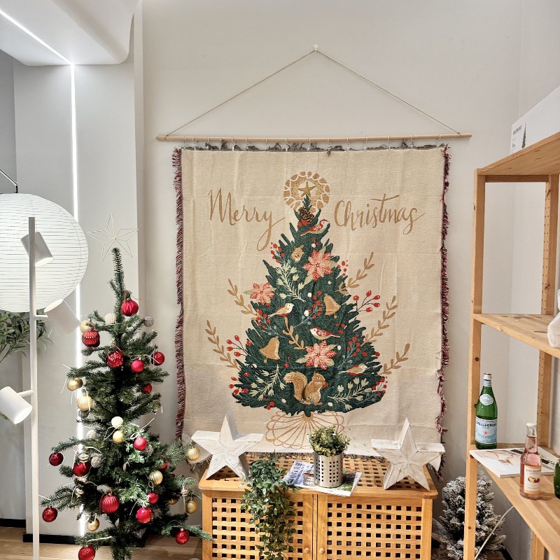 2026 New Christmas Tapestry Wa - огляд і ціна Christmas Throw Blanket