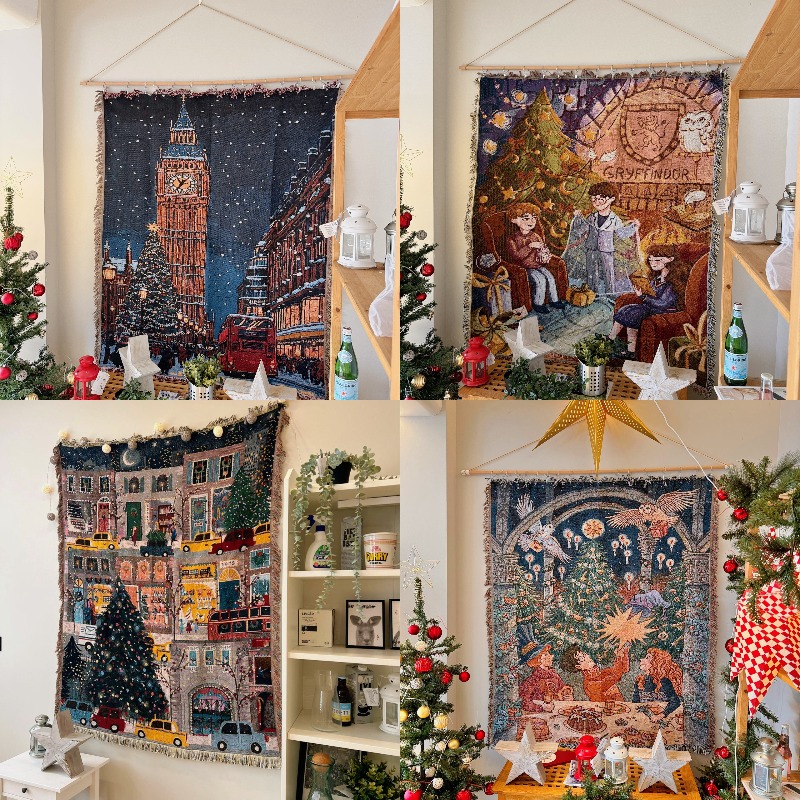 2026 New Christmas Tapestry Wa - огляд і ціна Christmas Throw Blanket
