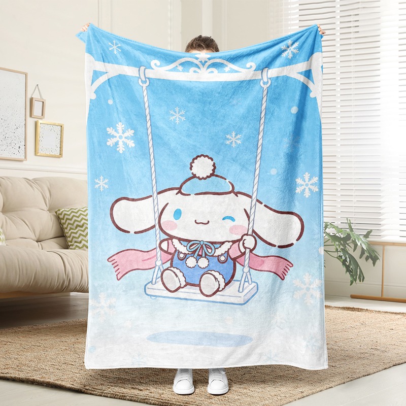 Sanrio Blanket Cinnamoroll Win - огляд і ціна Christmas Throw Blanket