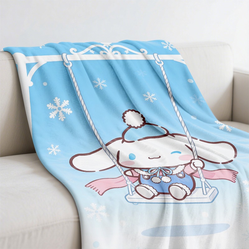 Sanrio Blanket Cinnamoroll Win - огляд і ціна Christmas Throw Blanket