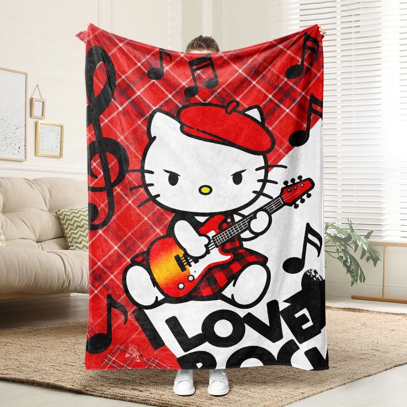 Sanrio Blanket Hello Kitty Roc - огляд і ціна Christmas Throw Blanket
