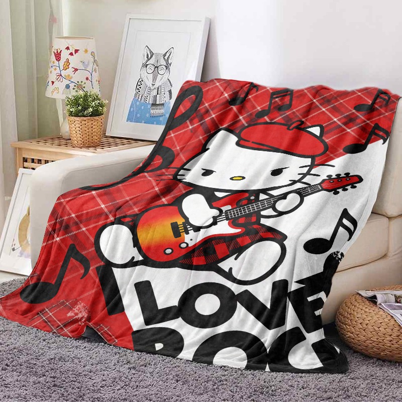 Sanrio Blanket Hello Kitty Roc - огляд і ціна Christmas Throw Blanket