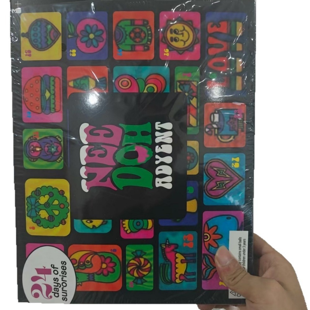 2027 NeeDoh Advent Calendar 3D - огляд і ціна Advent Calendar Gift