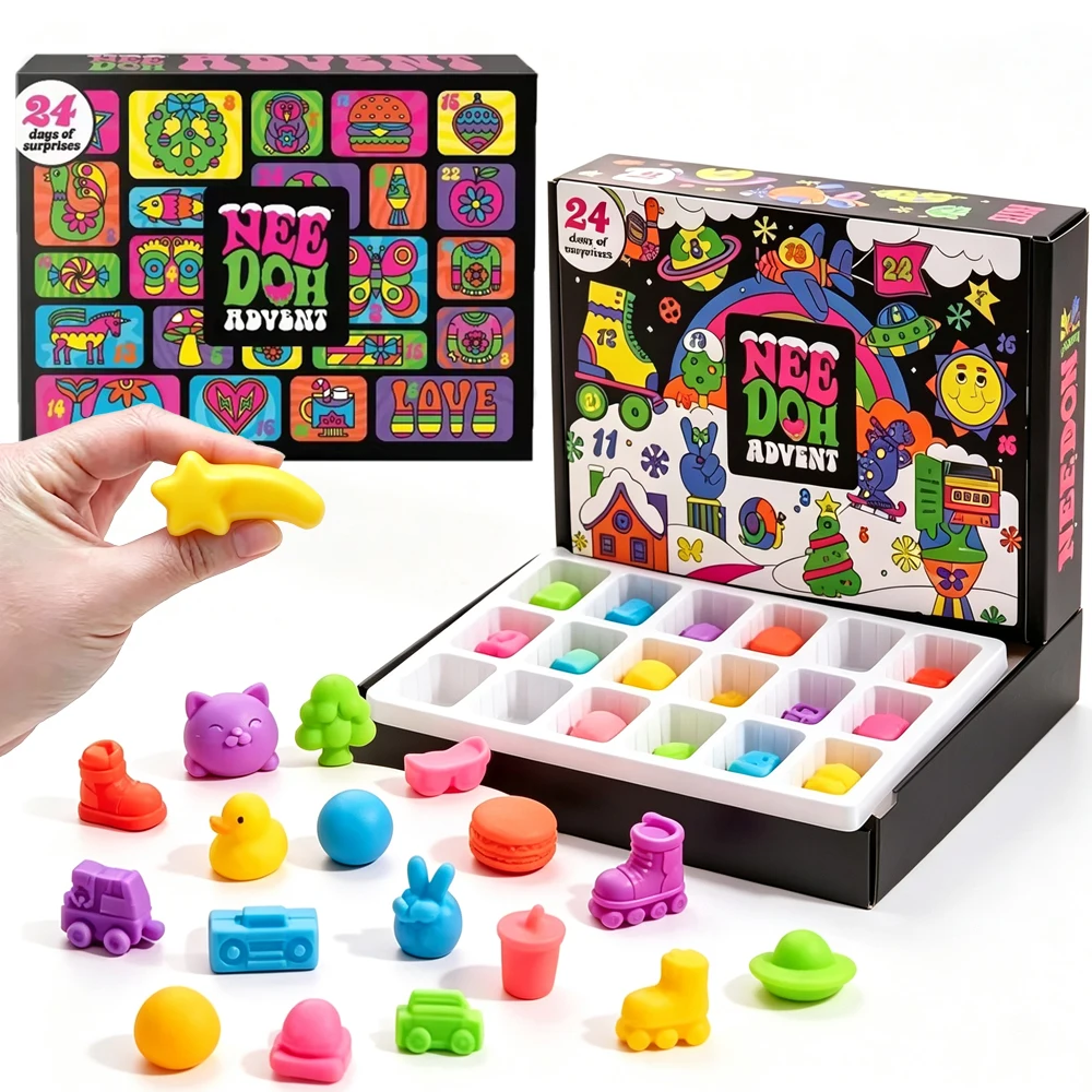 2026 Nee Doh Christmas Countdo - огляд і ціна Advent Calendar Gift