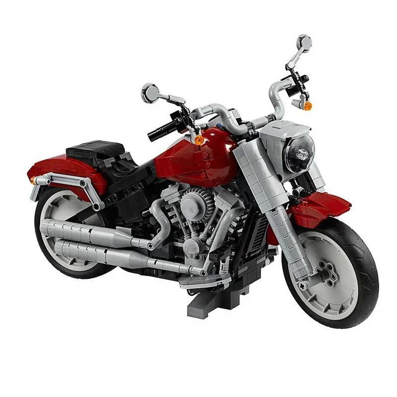 1023PCS Harleyes Fat Boy MOC D - огляд і ціна Lego Set Creator
