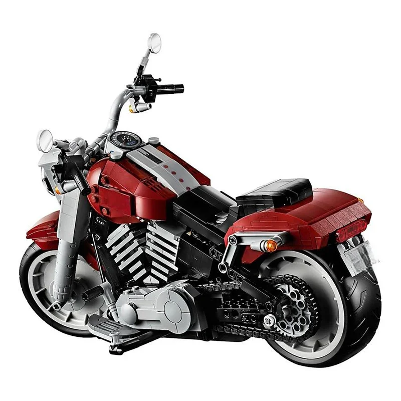 1023PCS Harleyes Fat Boy MOC D - огляд і ціна Lego Set Creator
