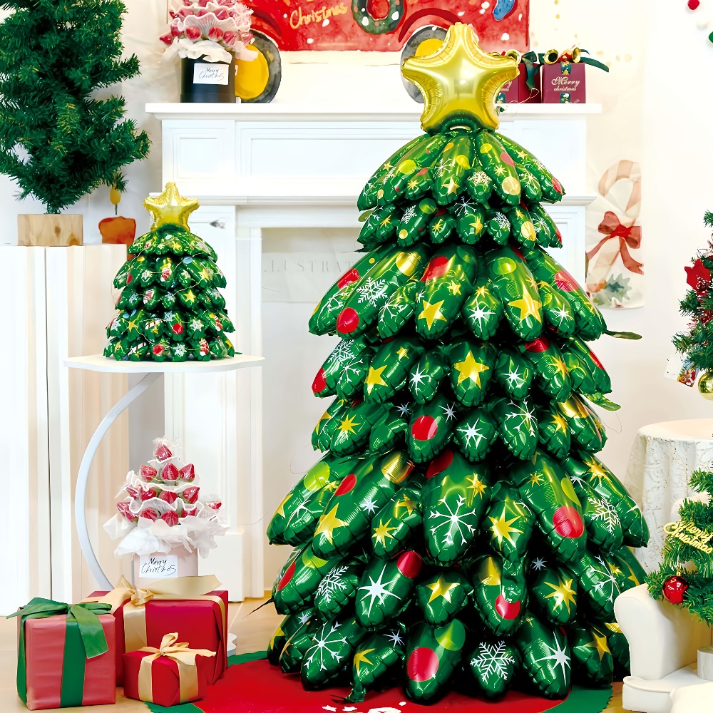 Christmas Tree Balloons Set, S - огляд і ціна Star Tree Topper