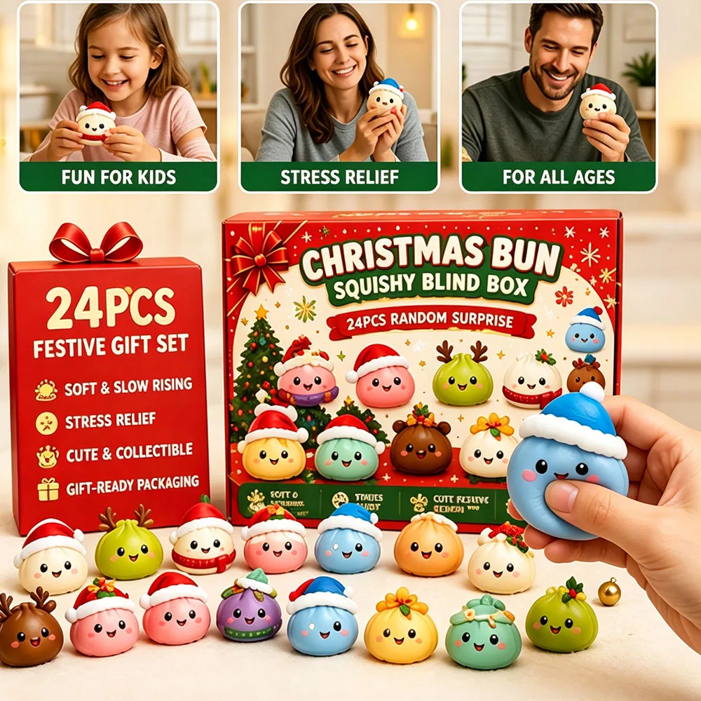 2026 Christmas Squishy Advent  - огляд і ціна Advent Calendar Gift