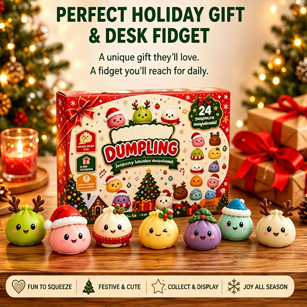 2026 Christmas Squishy Advent  - огляд і ціна Advent Calendar Gift