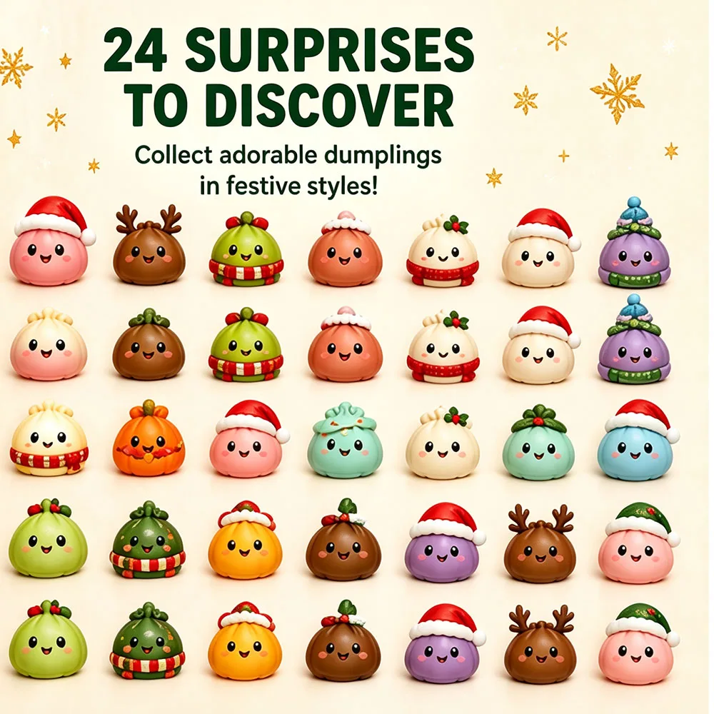 2026 Christmas Squishy Advent  - огляд і ціна Advent Calendar Gift