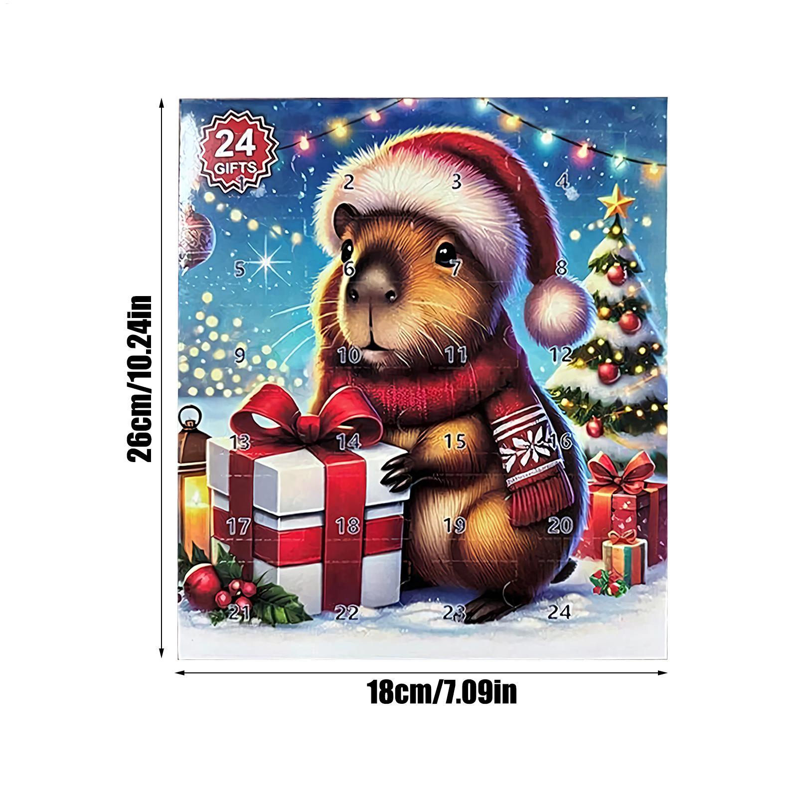 New Capybara Christmas Countdo - огляд і ціна Advent Calendar Gift