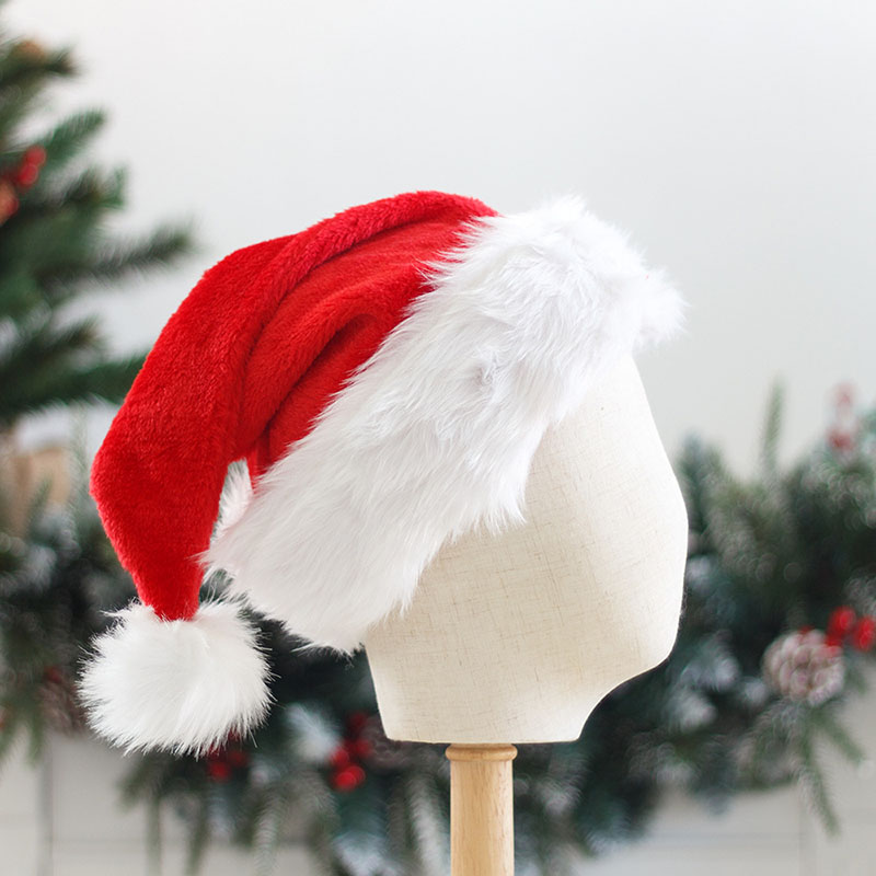 Colorful Large Adult Plush Chr - огляд і ціна Santa Hat Plush